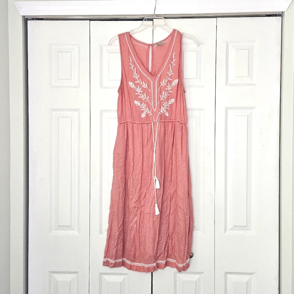 Lucky Brand Embroidered Dress